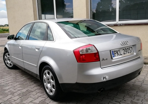 Audi A4 cena 9999 przebieg: 300000, rok produkcji 2001 z Muszyna małe 106